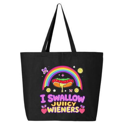 I Swallow Juicy Wiener 25L Jumbo Tote