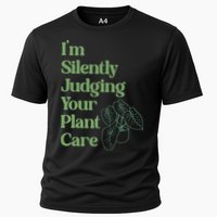 I'm Silently Judging Your Plant Care Plants Lovers  Cooling Performance Crew T-Shirt
