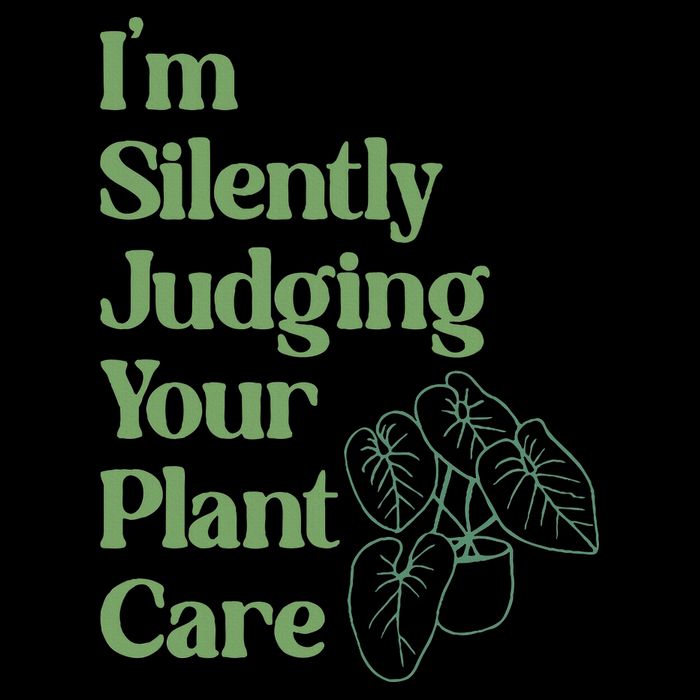 I'm Silently Judging Your Plant Care Plants Lovers  Poster