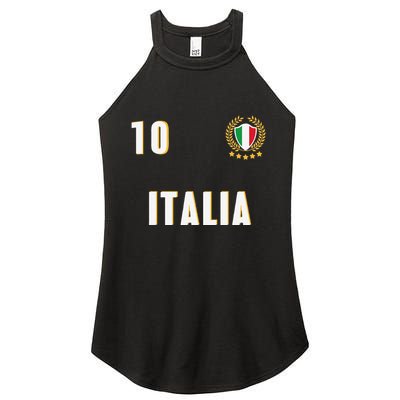Italy Soccer Jersey 2023 Italia Football Team Women's Perfect Tri Rocker Tank