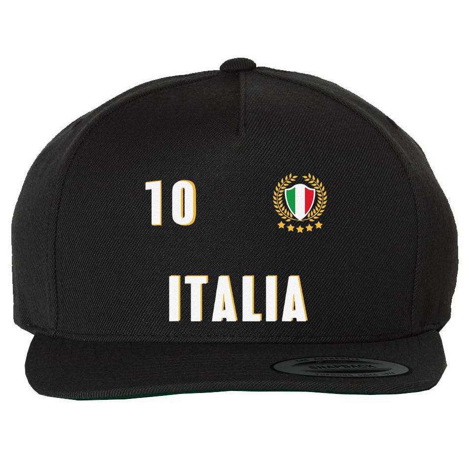 Italy Soccer Jersey 2023 Italia Football Team Wool Snapback Cap