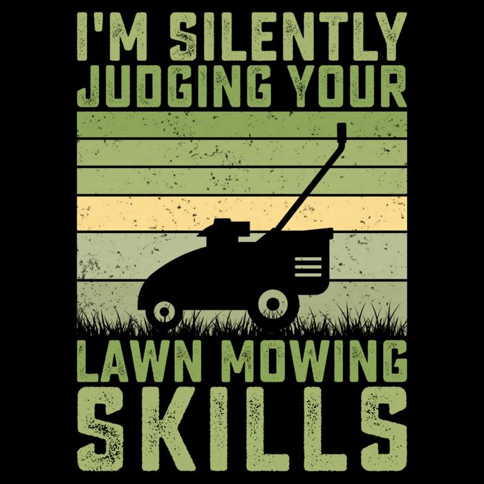 I'm Silently Judging Your Mowing Skills Lawn Mowing Gardener Great Gift Impact Tech Backpack