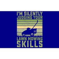 I'm Silently Judging Your Mowing Skills Lawn Mowing Gardener Great Gift Bumper Sticker