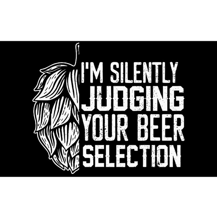 IM Silently Judging Your Beer Selection Bumper Sticker