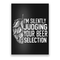 IM Silently Judging Your Beer Selection Poster