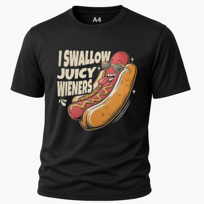 I Swallow Juicy Wiener Embarrassing Performance Shirt