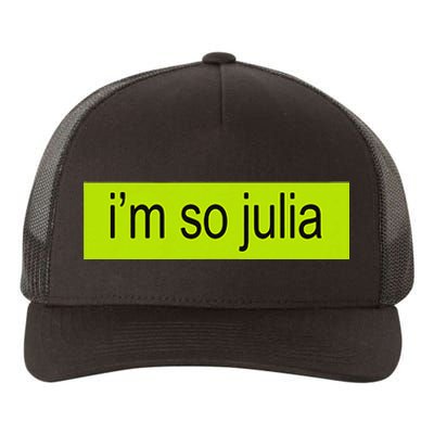 IM So Julia Brat Yupoong Adult 5-Panel Trucker Hat