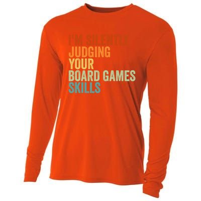 Im Silently Judging Your Board Games Skills Great Gift Cooling Performance Long Sleeve Crew