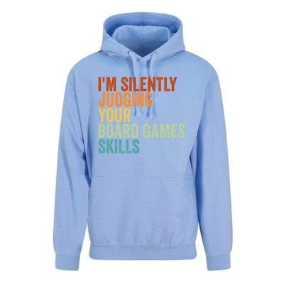 Im Silently Judging Your Board Games Skills Great Gift Unisex Surf Hoodie