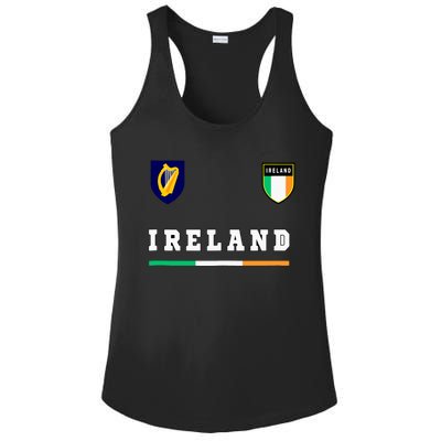 Ireland Sportsoccer Jersey Flag Football Dublin Tank Top Ladies PosiCharge Competitor Racerback Tank