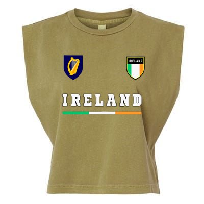 Ireland Sportsoccer Jersey Flag Football Dublin Tank Top Garment-Dyed Women's Muscle Tee