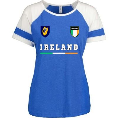 Ireland Sportsoccer Jersey Flag Football Dublin Tank Top Enza Ladies Jersey Colorblock Tee