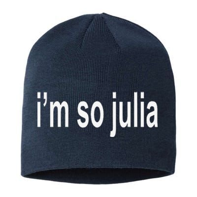 IM So Julia Quote Sustainable Beanie