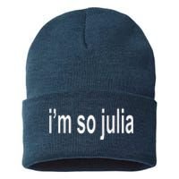 IM So Julia Quote Sustainable Knit Beanie