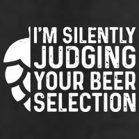 I'm Silently Judging Your Beer Selection Hops Snob Knit Cap Winter Beanie