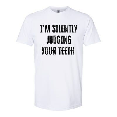 IM Silently Judging Your Th Funny Gift Softstyle® CVC T-Shirt