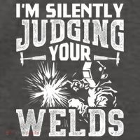 I'm Silently Judging Your Welds Funny Welder Gift Vector Backpack