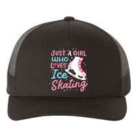 Ice Skating Just A Girl Who Loves Ice Skating Yupoong Adult 5-Panel Trucker Hat