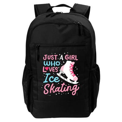 Ice Skating Just A Girl Who Loves Ice Skating Backpack
