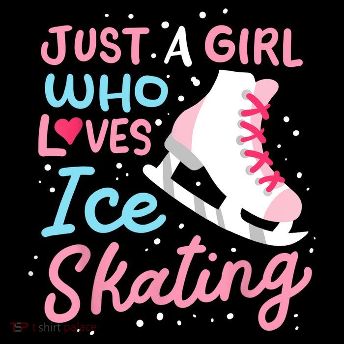 Ice Skating Just A Girl Who Loves Ice Skating Flatbill Hat