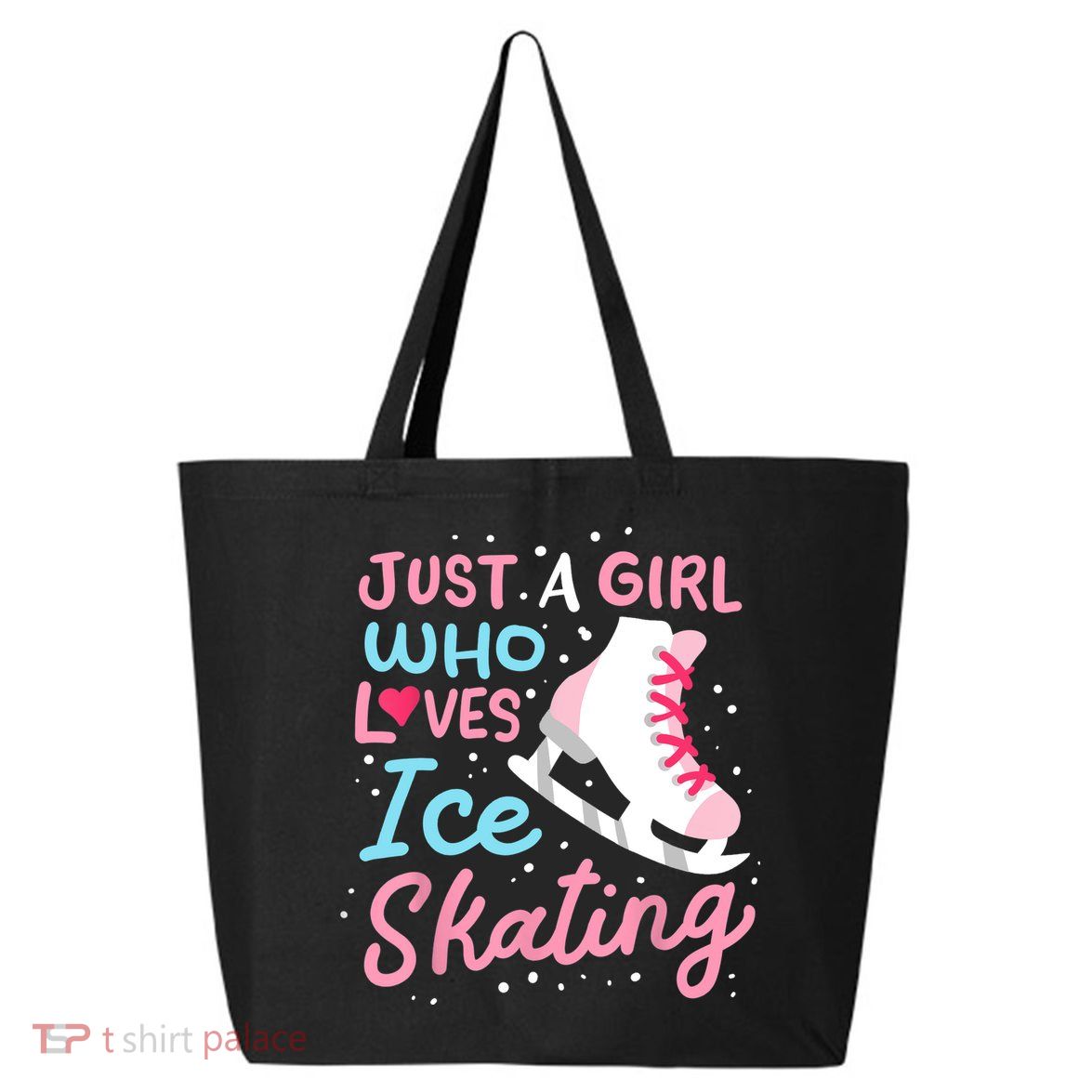 Ice Skating Just A Girl Who Loves Ice Skating 25L Jumbo Tote