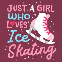 Ice Skating Just A Girl Who Loves Ice Skating 16oz Travel Tumbler