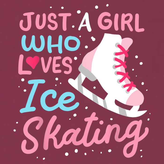 Ice Skating Just A Girl Who Loves Ice Skating 16oz Travel Tumbler