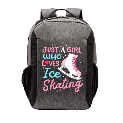 Ice Skating Just A Girl Who Loves Ice Skating Vector Backpack