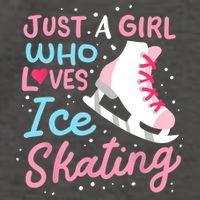 Ice Skating Just A Girl Who Loves Ice Skating Vector Backpack