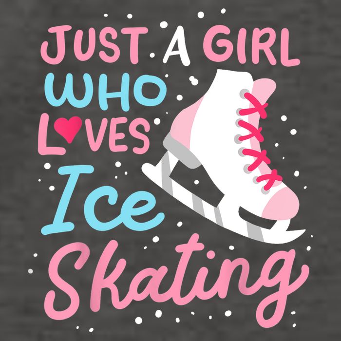 Ice Skating Just A Girl Who Loves Ice Skating Vector Backpack