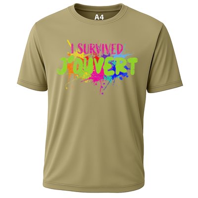 I Survived Jouvert - Caribbean Carnival Paint Splatter Performance Shirt