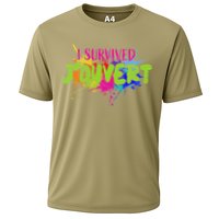 I Survived Jouvert - Caribbean Carnival Paint Splatter Performance Shirt