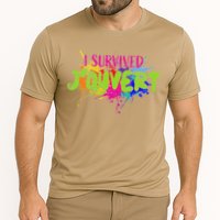 I Survived Jouvert - Caribbean Carnival Paint Splatter Performance Shirt