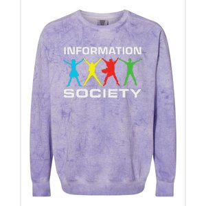 Information Society Jump Colorblast Crewneck Sweatshirt