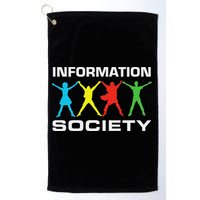 Information Society Jump Golf Towel