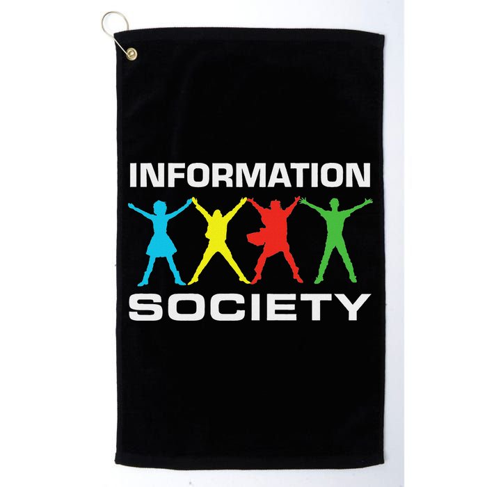 Information Society Jump Golf Towel