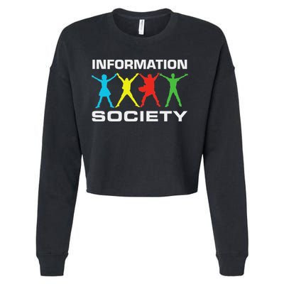 Information Society Jump Cropped Pullover Crew