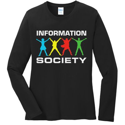Information Society Jump Ladies Long Sleeve Shirt