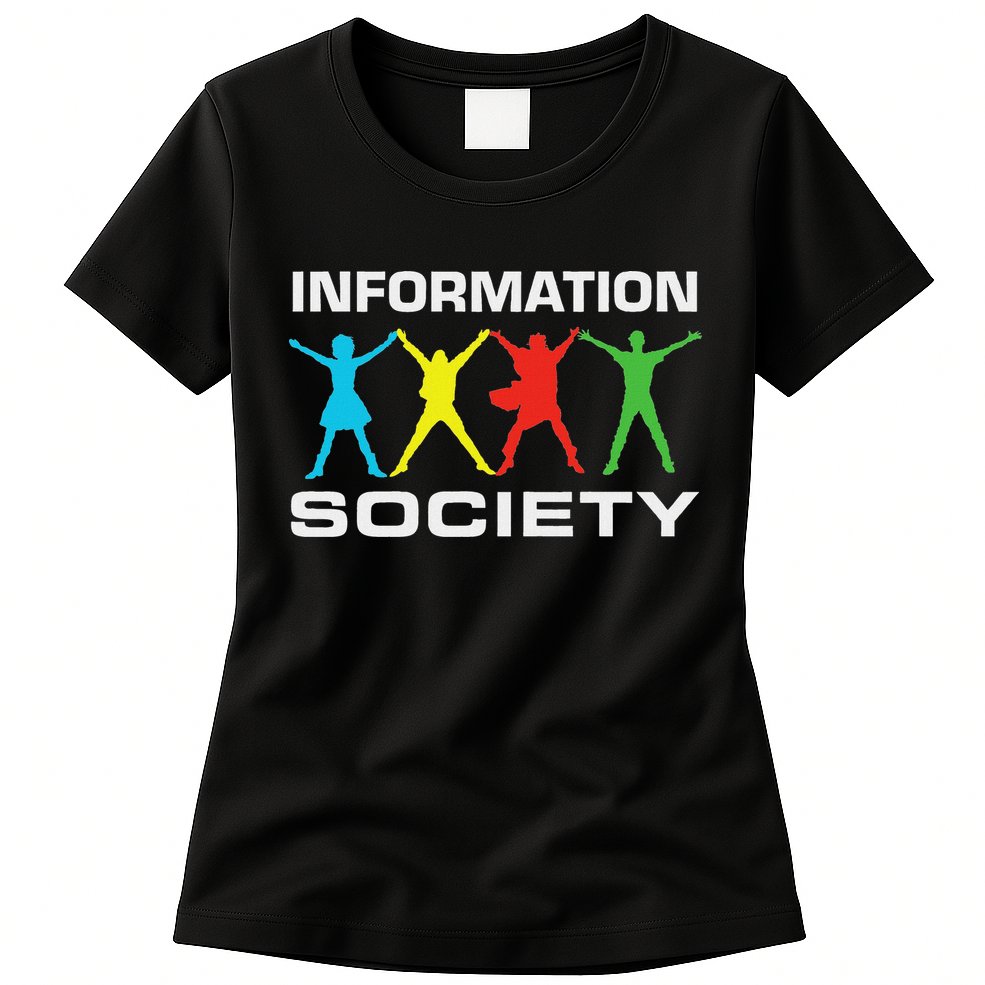 Information Society Jump Womens T-Shirt