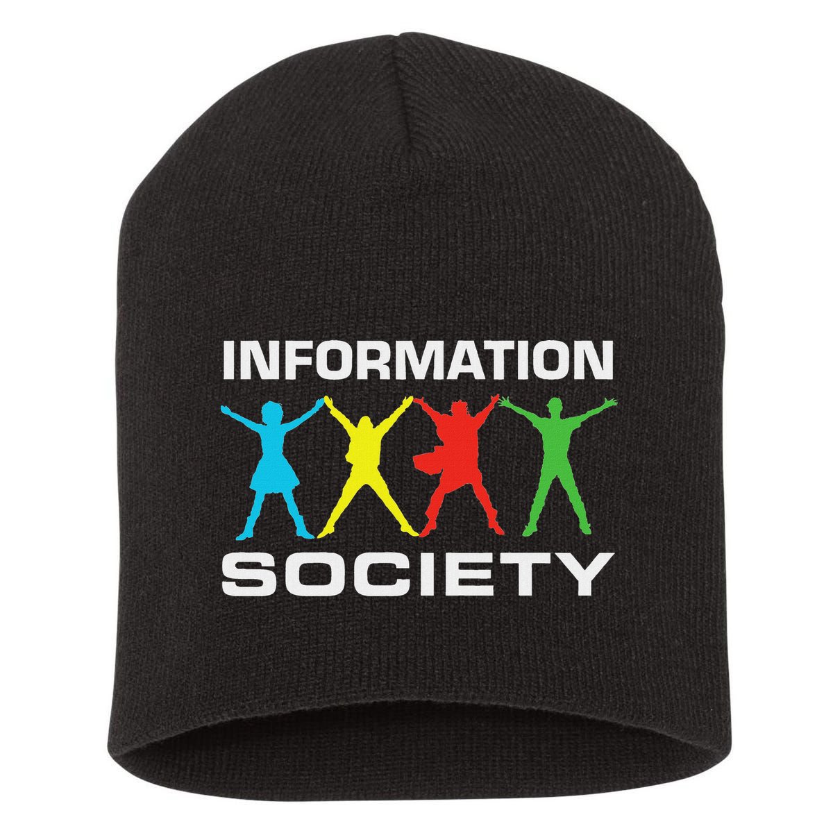 Information Society Jump Short Acrylic Beanie