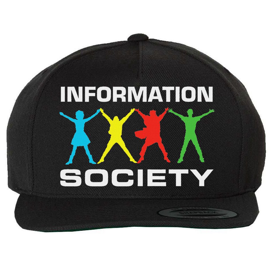 Information Society Jump Wool Snapback Cap