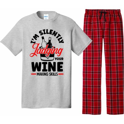 IM Silently Judging Your Wine Pajama Set