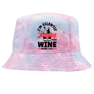 IM Silently Judging Your Wine Tie-Dyed Bucket Hat