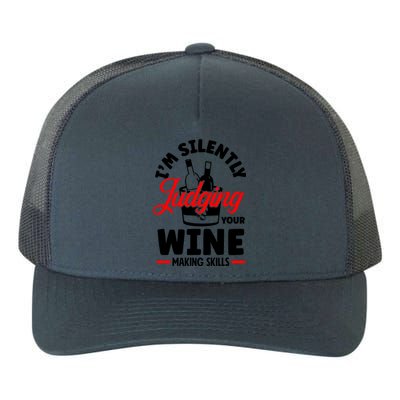 IM Silently Judging Your Wine Yupoong Adult 5-Panel Trucker Hat