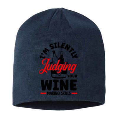 IM Silently Judging Your Wine Sustainable Beanie