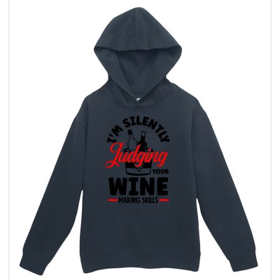 IM Silently Judging Your Wine Urban Pullover Hoodie