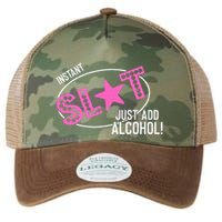 Instant Slut Just Add Alcohol Funny Design Legacy Tie Dye Trucker Hat
