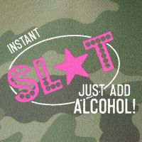 Instant Slut Just Add Alcohol Funny Design Legacy Tie Dye Trucker Hat