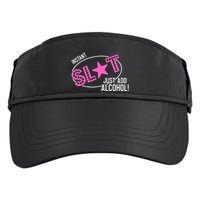 Instant Slut Just Add Alcohol Funny Design Adult Drive Performance Visor