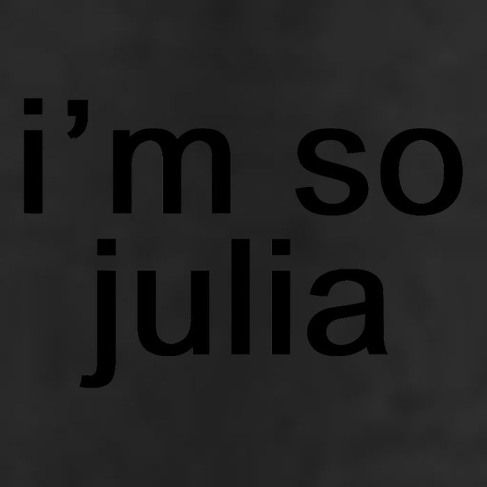 IM So Julia Funny Slang Sarcasm Fashion Statement Large Microfiber Waffle Golf Towel